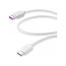 Cellularline Type C Beyaz 2 mt Data Kablosu