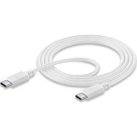 Cellularline Usb-C To Usb-C 45 W Super Fast Beyaz 5 A Usb Şarj+Data Kablo