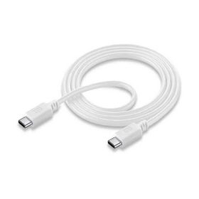Cellularline Usb-C To Usb-C 45 W Super Fast Beyaz 5 A Usb Şarj+Data Kablo