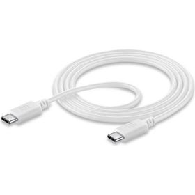 Cellularline Usb-C To Usb-C 45 W Super Fast Beyaz 5 A Usb Şarj+Data Kablo