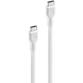 Cellularline Usb-C To Usb-C 45 W Super Fast Beyaz 5 A Usb Şarj+Data Kablo