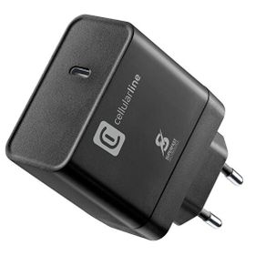 Cellularline Usb Type-C Samsung 65 Watt Siyah Şarj Cihazı