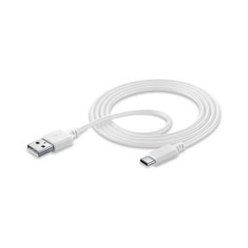Cellularline Usbdatacusba-Cw Beyaz Usb-C Data Kablosu