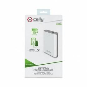 Celly Beyaz 10.000 mAh Powerbank