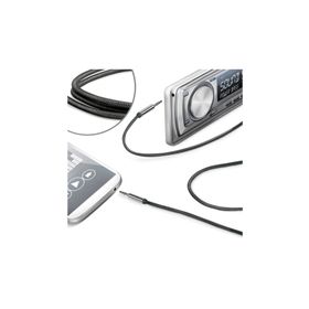 Celly LINEIN35TEXBK 3.5 mm Siyah Örgü Ses Kablosu