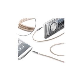 Celly LINEIN35TEXGD 3.5 mm Altın Örgü Ses Kablosu