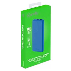 Celly Mavi 10.000 mAh Powerbank Taşınabilir Şarj Aleti