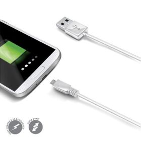 Celly Usbmıcrow Beyaz USB Mıcro Data Kablo