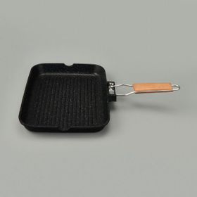 Cem 34x24 CM Gri Döküm Grill Tava