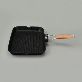 Cem 34x24 CM Gri Döküm Grill Tava