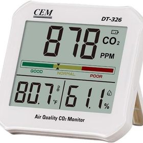 Cem DT-326 Hava Kalitesi ve Karbondioksit Ölçer