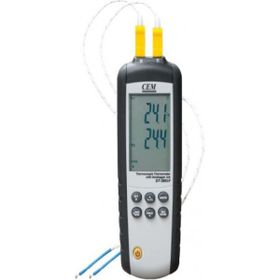 Cem DT-38F 2 Kanallı Datalogger Sıcaklık Kayıt Cihazı