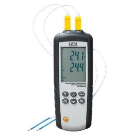 Cem DT-38F 2 Kanallı Datalogger Sıcaklık Kayıt Cihazı