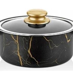 Cem Gold Marble 30 cm Derin Tencere