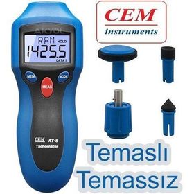 Cem Instruments CEM AT-8 Temaslı Temassız Optik Takometre