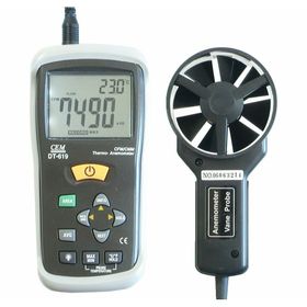 Cem Instruments CEM DT-619 Anemometre Rüzgar Hızı Ölçer