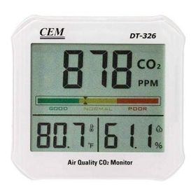 Cem İnstruments DT-326 Hava Kalitesi ve Karbondioksit Ölçer