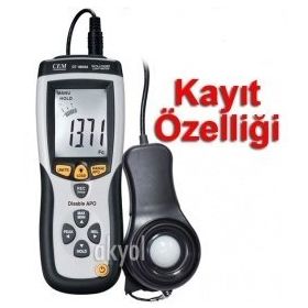 Cem İnstruments DT 8809A Işık Şiddeti Kayıt Cihazı