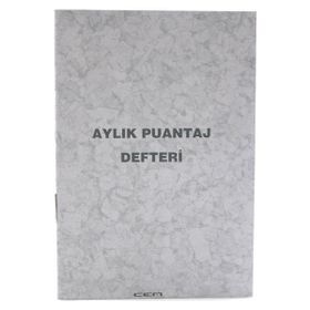 Cem Küçük Aylık Puantaj Defteri