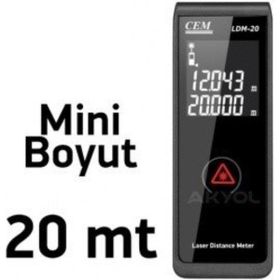 Cem Ldm-20 20 m Mini Lazermetre