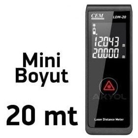 Cem Ldm-20 20 m Mini Lazermetre