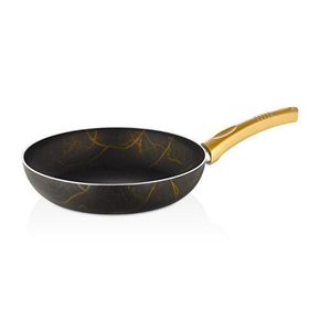 Cem Marble Gold 24 cm Yanmaz Yapışmaz Tava