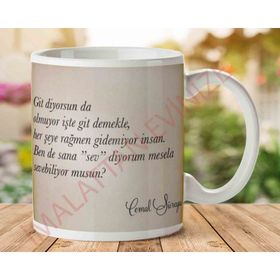 Cemal Süreya Git Diyorsun Da Kupa Bardak