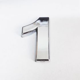 Cemax 3.75 cm Krom Yapışkanlı 1 Rakamı