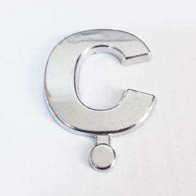 Cemax 3.75 cm Krom Yapışkanlı C Harfi