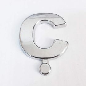 Cemax 3.75 cm Krom Yapışkanlı C Harfi