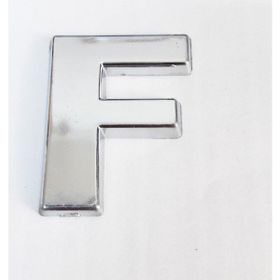 Cemax 3.75 cm Krom Yapışkanlı F Harfi