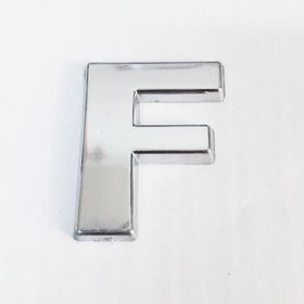 Cemax 3.75 cm Krom Yapışkanlı F Harfi