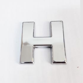 Cemax 3.75 cm Krom Yapışkanlı H Harfi
