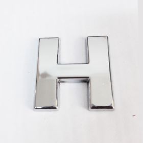 Cemax 3.75 cm Krom Yapışkanlı H Harfi
