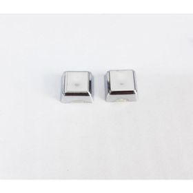 Cemax 3.75 cm Krom Yapışkanlı Nokta İşareti