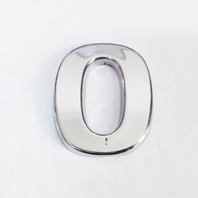Cemax 3.75 cm Krom Yapışkanlı O Harfi