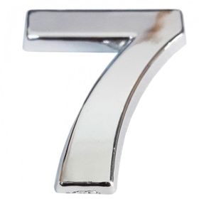 Cemax 5 cm Krom Yapışkanlı 7 Rakamı