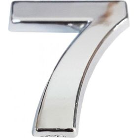 Cemax 5 cm Krom Yapışkanlı 7 Rakamı