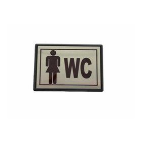 Cemax Büyük 13x8,5 cm Bayan WC Yönlendirme Levhası