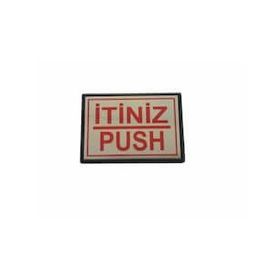 Cemax Küçük 10x7 cm İtiniz Push Yönlendirme Levhası