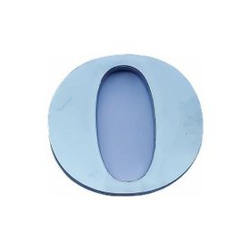 Cemax Villa Boy 8,5 cm Yapışkanlı 0 Rakamı