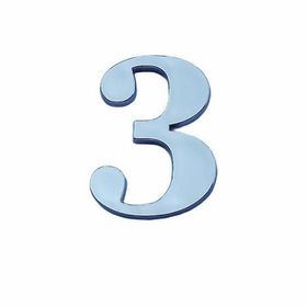 Cemax Villa Boy 8,5 cm Yapışkanlı 3 Rakamı