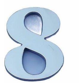 Cemax Villa Boy 8,5 cm Yapışkanlı 8 Rakamı