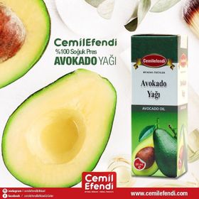 Cemil Efendi 20 ml Avokado Yağı