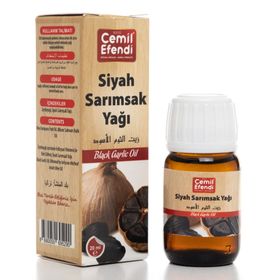 Cemil Efendi 20 ml Siyah Sarımsak Yağı