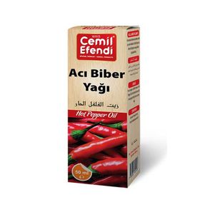 Cemil Efendi 50 ml Acı Biber Yağı
