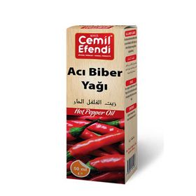 Cemil Efendi 50 ml Acı Biber Yağı