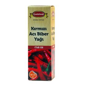 Cemil Efendi 50 ml Kırmızı Acı Biber Yağı