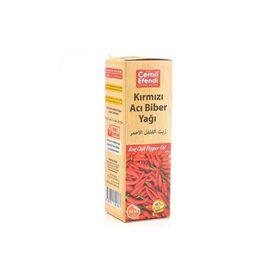 Cemil Efendi 50 ml Kırmızı Acı Biber Yağı