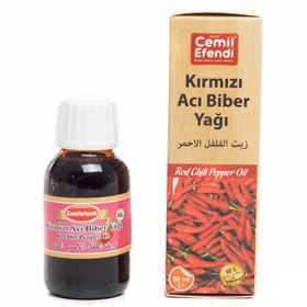 Cemil Efendi 50 ml Kırmızı Acı Biber Yağı